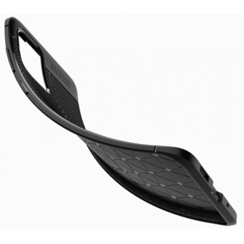 Samsung Galaxy S20 Plus Kılıf Deri Görünümlü Lüks Parmak İzi Bırakmaz Niss Silikon Kapak - Lacivert