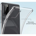 Samsung Galaxy S20 Plus Kılıf Kamera Korumalı Esnek Silikon Kapak - Şeffaf