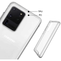Samsung Galaxy S20 Ultra Kılıf Clear Guard Serisi Gard Kapak - Şeffaf