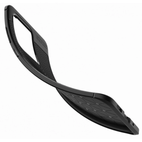 Samsung Galaxy S20 Ultra Kılıf Deri Görünümlü Lüks Parmak İzi Bırakmaz Niss Silikon Kapak - Lacivert