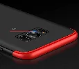 Samsung Galaxy S8 Kılıf 3 Parçalı 360 Tam Korumalı Rubber AYS Kapak  - Kırmızı