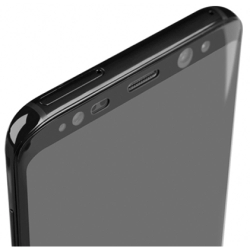 Samsung Galaxy S8 Nano Tam Kaplayan Polymer Ekran Koruyucu - Siyah