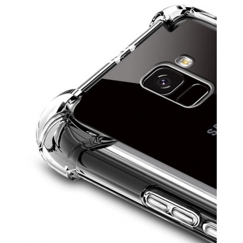 Samsung Galaxy S8 Plus Kılıf Silikon Köşe Korumalı Airbag Darbe Emici Kapak - Şeffaf