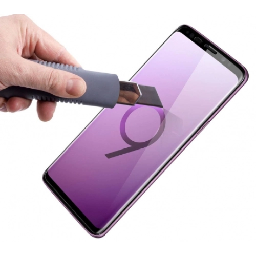 Samsung Galaxy S9 Nano Tam Kaplayan Polymer Ekran Koruyucu - Siyah