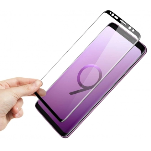 Samsung Galaxy S9 Nano Tam Kaplayan Polymer Ekran Koruyucu - Siyah
