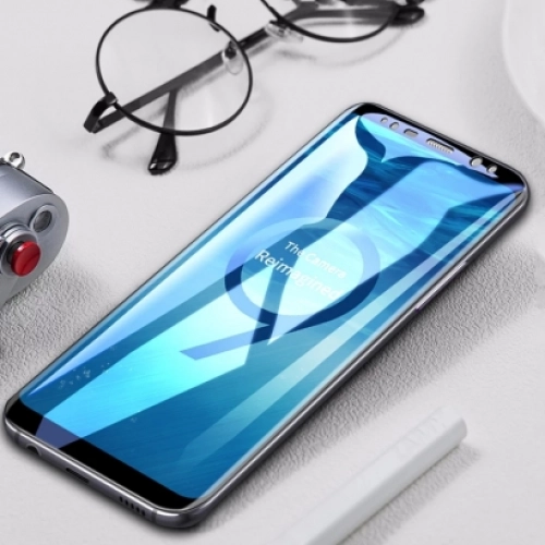 Samsung Galaxy S9 Nano Tam Kaplayan Polymer Ekran Koruyucu - Siyah