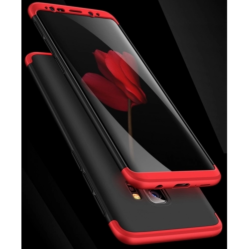 Samsung Galaxy S9 Plus Kılıf 3 Parçalı 360 Tam Korumalı Rubber AYS Kapak - Gold