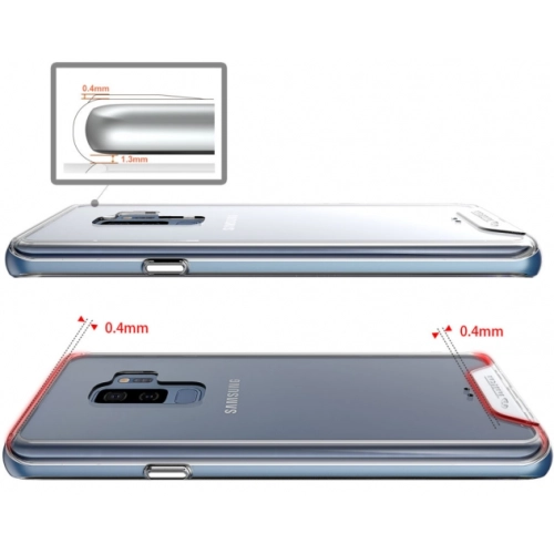 Samsung Galaxy S9 Plus Kılıf Clear Guard Serisi Gard Kapak - Şeffaf