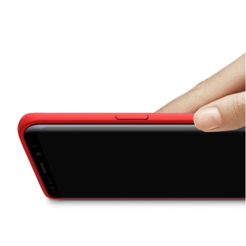 Samsung Galaxy S9 Plus Kılıf İnce Soft Mat Renkli Esnek Silikon Kapak - Mürdüm