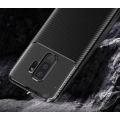 Samsung Galaxy S9 Plus Kılıf Silikon Parmak İzi Bırakmayan Karbon Soft Negro Kapak - Siyah