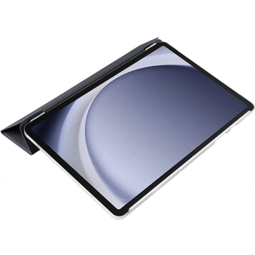 Samsung Galaxy Tab A9 Tablet Kılıfı Akıllı Uyku Modlu Standlı Şeffaf Smart Cover Kapak - Mavi