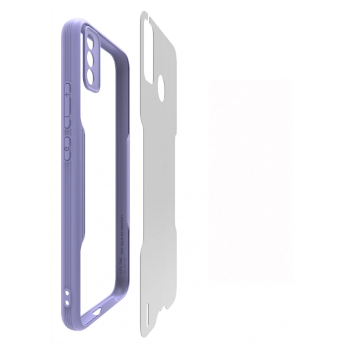 Tecno Spark 6 Go (KE5k) Kılıf Renkli Silikon Kamera Lens Korumalı Şeffaf Parfe Kapak - Yeşil