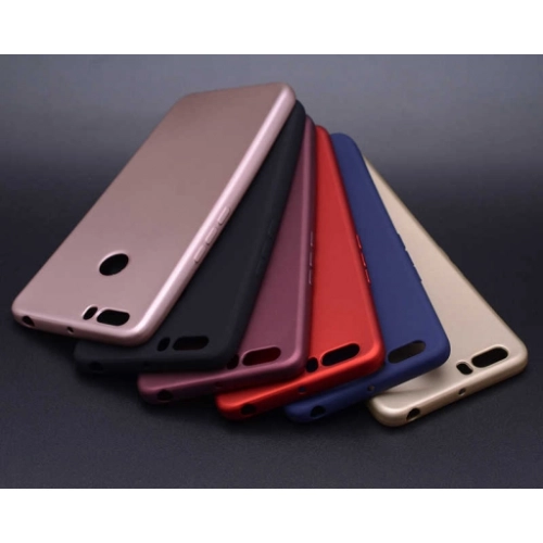 Vestel Venus V6 Kılıf İnce Soft Mat Renkli Esnek Silikon Kapak - Mürdüm