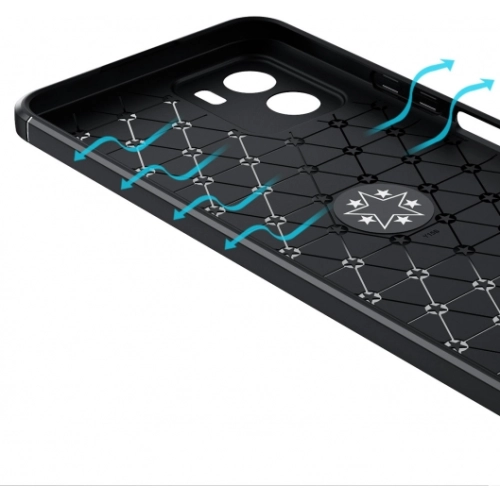 Vivo Y15s Kılıf Renkli Silikon Yüzüklü Standlı Auto Focus Ravel Kapak - Mavi - Siyah