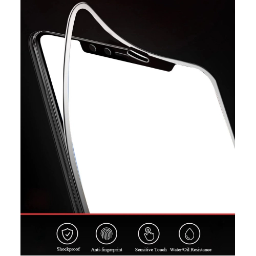 Xiaomi Mi 5s Ekran Koruyucu Fiber Tam Kaplayan Nano - Siyah