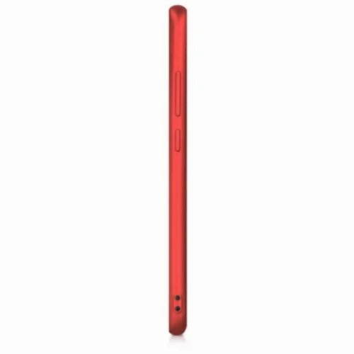 Xiaomi Mi 5X Kılıf İnce Mat Esnek Silikon - Kırmızı