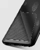 Xiaomi Mi 6X Kılıf Karbon Serisi Mat Fiber Silikon Negro Kapak - Lacivert