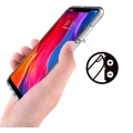 Xiaomi Mi 8 Kılıf Clear Guard Serisi Gard Kapak - Şeffaf