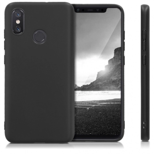 Xiaomi Mi 8 Kılıf İnce Soft Mat Renkli Esnek Silikon Kapak - Rose Gold