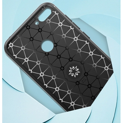 Xiaomi Mi 8 Lite Kılıf Renkli Silikon Yüzüklü Standlı Auto Focus Ravel Kapak - Siyah