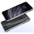 Xiaomi Mi 8 Lite Kılıf Silikon Köşe Korumalı Airbag Darbe Emici Kapak - Şeffaf