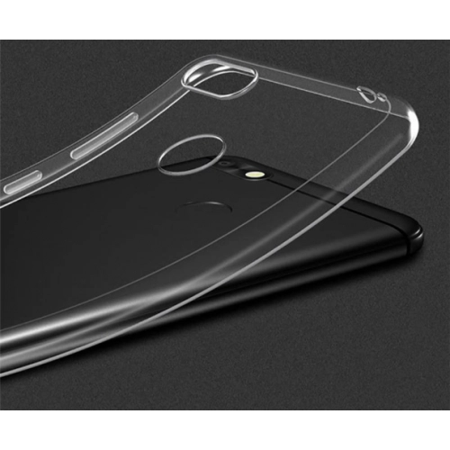 Xiaomi Mi 8 Lite Kılıf Kamera Korumalı Esnek Silikon Kapak - Şeffaf