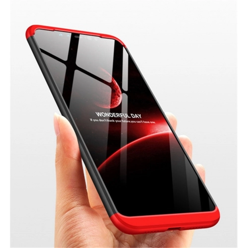 Xiaomi Mi 8 SE Kılıf 3 Parçalı 360 Tam Korumalı Rubber AYS Kapak  - Rose Gold