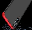 Xiaomi Mi 9 Kılıf 3 Parçalı 360 Tam Korumalı Rubber AYS Kapak  - Kırmızı - Siyah