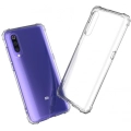 Xiaomi Mi 9 Kılıf Silikon Köşe Korumalı Airbag Darbe Emici Kapak - Şeffaf