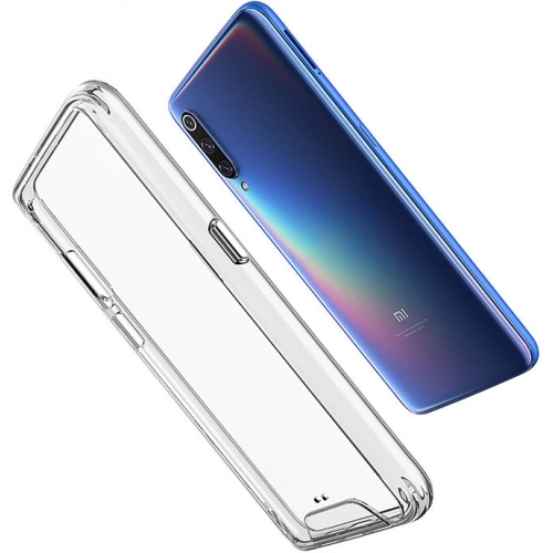 Xiaomi Mi 9 Kılıf Clear Guard Serisi Gard Kapak - Şeffaf