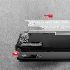 Xiaomi Mi 9 Kılıf Zırhlı Tank Crash Silikon Kapak - Kırmızı