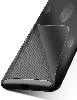 Xiaomi Mi 9 Kılıf Karbon Serisi Mat Fiber Silikon Negro Kapak - Siyah