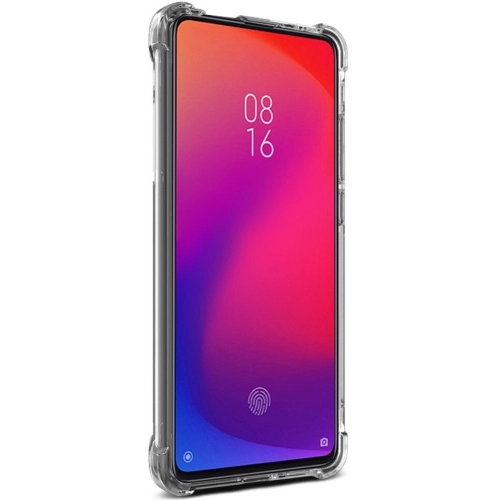 Xiaomi Mi 9T Kılıf Silikon Köşe Korumalı Airbag Darbe Emici Kapak - Şeffaf
