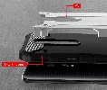 Xiaomi Mi 9T Kılıf Zırhlı Tank Crash Silikon Kapak - Siyah