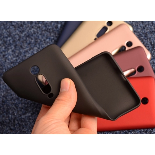 Xiaomi Mi 9T Pro Kılıf İnce Soft Mat Renkli Esnek Silikon Kapak - Siyah