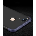 Xiaomi Mi A1 Kılıf 3 Parçalı 360 Tam Korumalı Rubber AYS Kapak  - Siyah