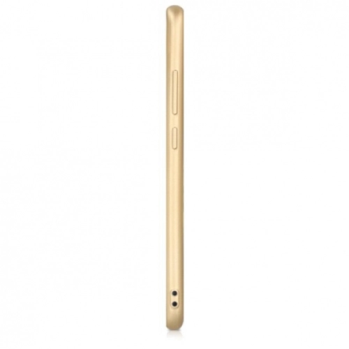 Xiaomi Mi A1 Kılıf İnce Soft Mat Renkli Esnek Silikon Kapak - Gold