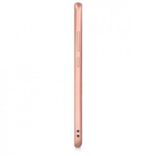 Xiaomi Mi A1 Kılıf İnce Soft Mat Renkli Esnek Silikon Kapak - Rose Gold