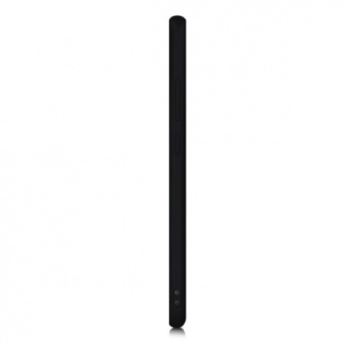 Xiaomi Mi A1 Kılıf İnce Soft Mat Renkli Esnek Silikon Kapak - Siyah