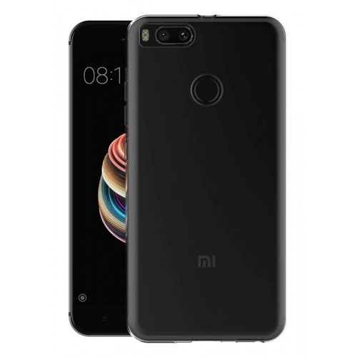 Xiaomi Mi A1 Kılıf Ultra İnce Kaliteli Esnek Silikon 0.2mm - Şeffaf