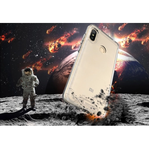 Xiaomi Mi A2 Lite Kılıf Clear Guard Serisi Gard Kapak - Şeffaf