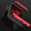 Xiaomi Mi Max 3 Kılıf 3 Parçalı 360 Tam Korumalı Rubber AYS Kapak  - Kırmızı