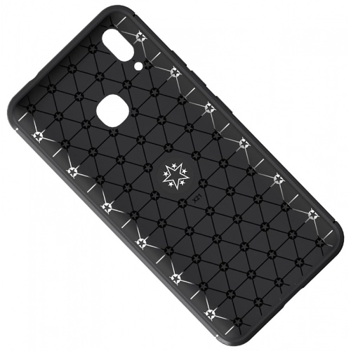 Xiaomi Mi Max 3 Kılıf Renkli Silikon Yüzüklü Standlı Auto Focus Ravel Kapak - Mavi