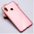 Xiaomi Mi Max 3 Kılıf İnce Soft Mat Renkli Esnek Silikon Kapak - Rose Gold
