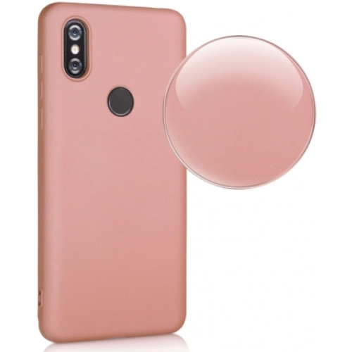 Xiaomi Mi Mix 3 Kılıf İnce Soft Mat Renkli Esnek Silikon Kapak - Mürdüm