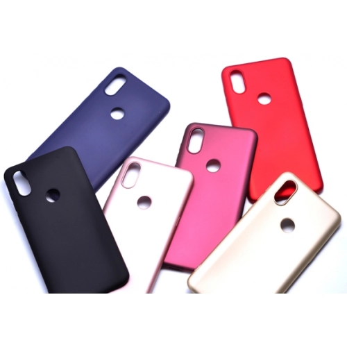 Xiaomi Mi Mix 3 Kılıf İnce Soft Mat Renkli Esnek Silikon Kapak - Rose Gold