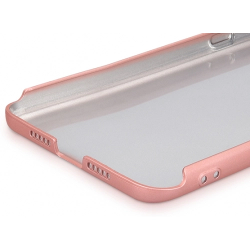 Xiaomi Mi Mix 3 Kılıf İnce Soft Mat Renkli Esnek Silikon Kapak - Rose Gold