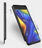 Xiaomi Mi Mix 3 Kılıf Karbon Serisi Mat Fiber Silikon Negro Kapak - Siyah