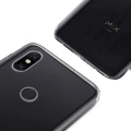 Xiaomi Mi Mix 3 Kılıf Kamera Korumalı Esnek Silikon Kapak - Şeffaf