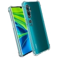 Xiaomi Mi Note 10 Kılıf Silikon Köşe Korumalı Airbag Darbe Emici Kapak - Şeffaf